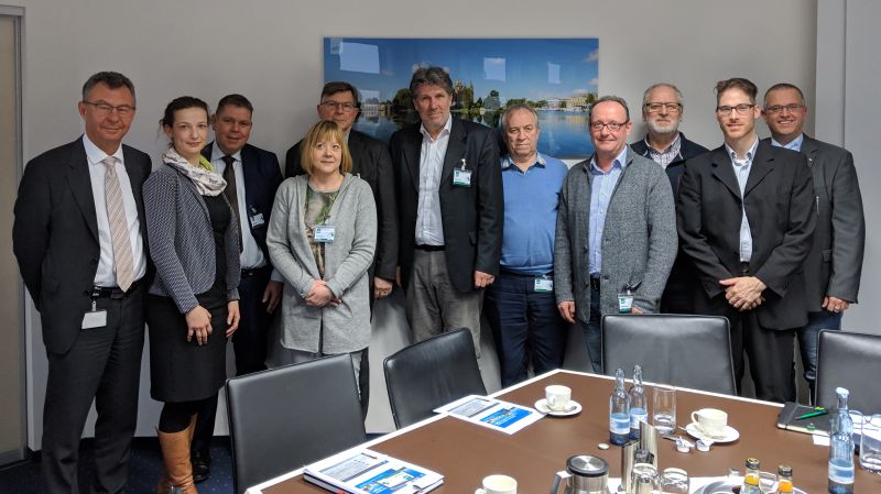 VDB-Delegation zu Gast im DVZ in Schwerin zum Themenbereich NWR-II