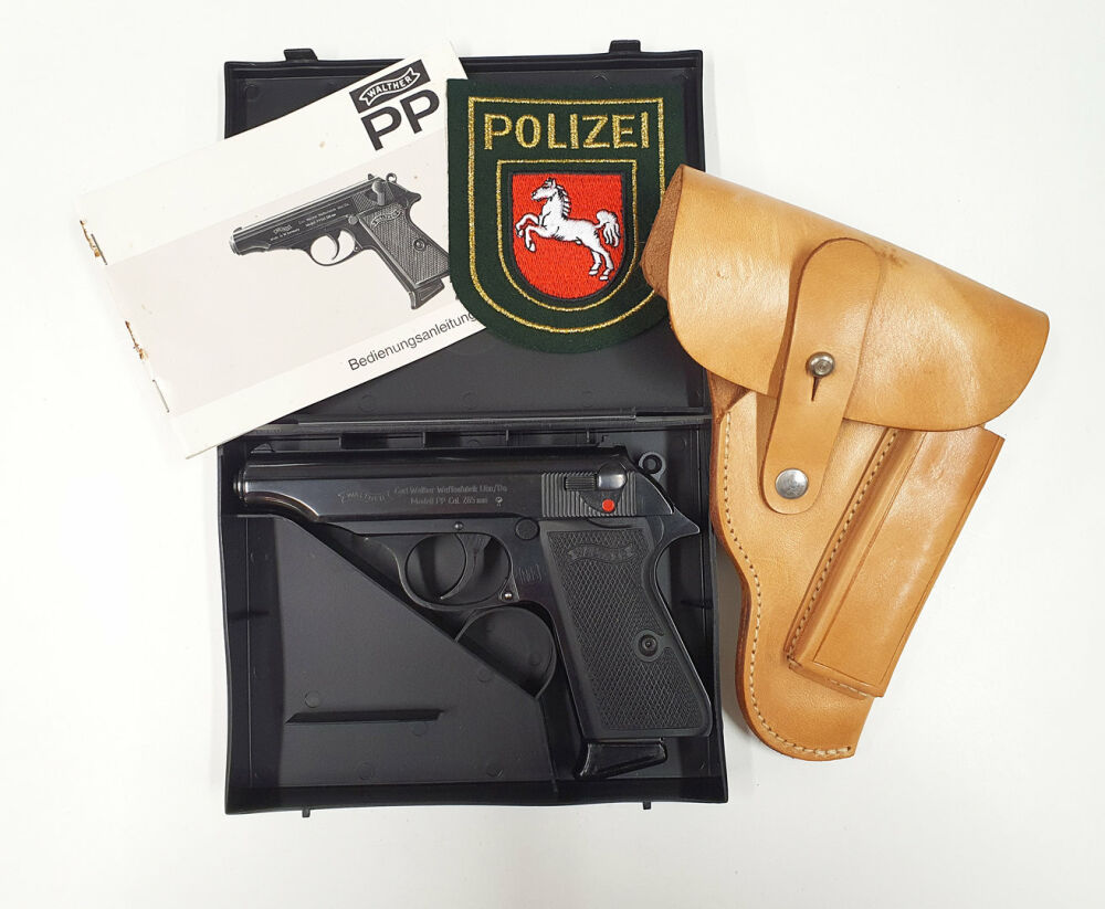 Walther Carl Walther PP Waffenfabrik Ulm/Do. Kaliber 7,65mm Browning Stempel Nds Polizei Niedersachsen