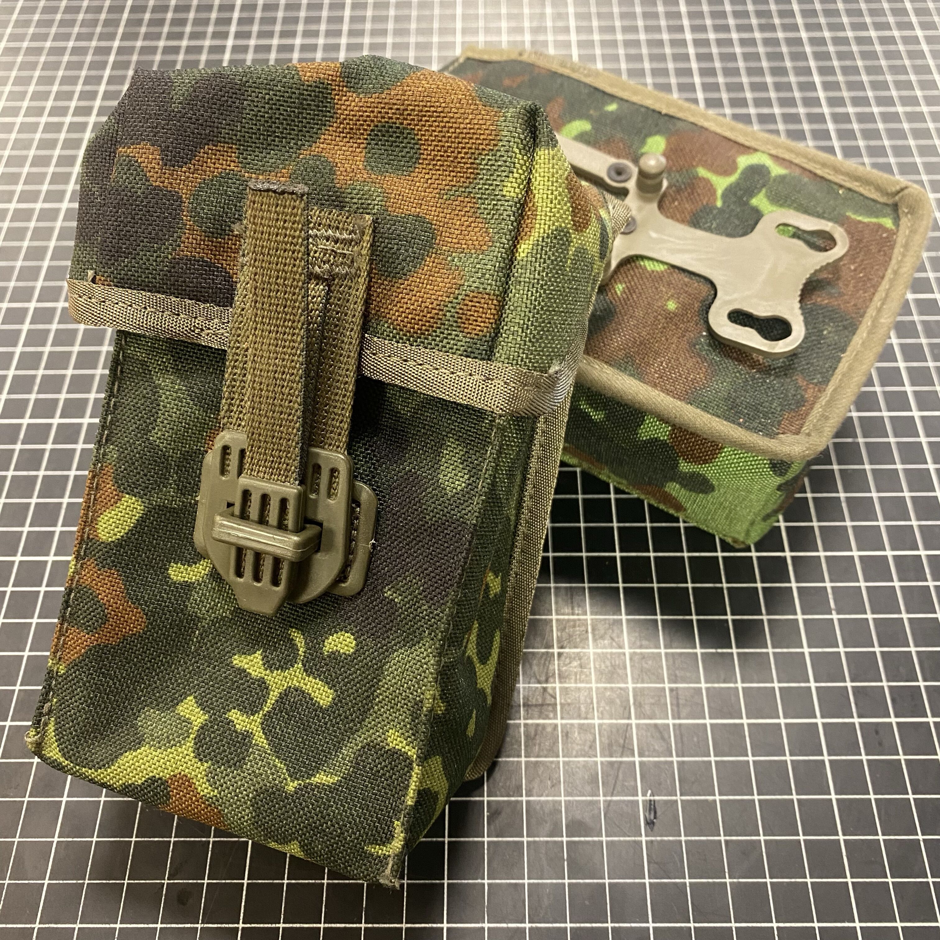 Miltec - BW Magazintasche G3 Flecktarn mit Adapter