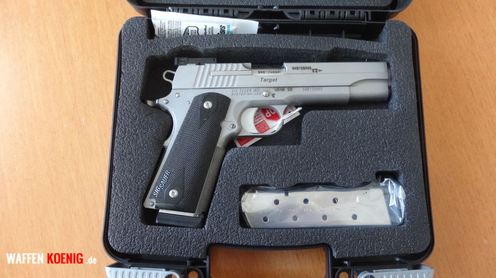 Sig Sauer SL-Pistole:Sig Sauer 1911 Stainless Target Cal. 45 ACP