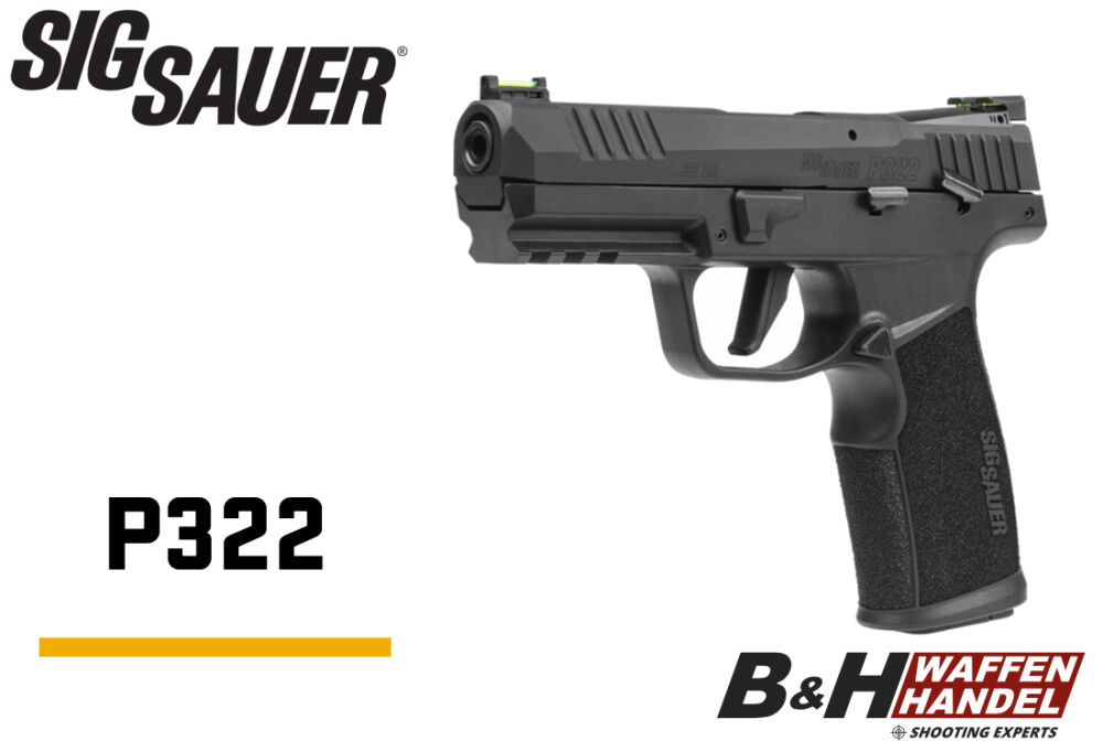 SIG Sauer P322 Kleinkaliber Pistole .22l.f.b. HV KK-Pistole